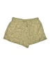 Zara Paisley Gold Khaki Shorts Size L - photo 1