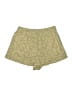 Zara Paisley Gold Khaki Shorts Size L - photo 2