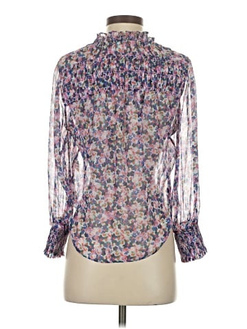Veronica Beard 3/4 Sleeve Silk Top (view 2)