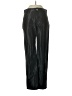 Zara Metallic Black Casual Pants Size 0 - photo 1