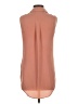Rachel Zoe 100% Polyester Tan Sleeveless Blouse Size XS - photo 2