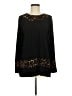 Jostar 100% Polyester Black Long Sleeve Blouse Size M - photo 1