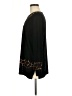 Jostar 100% Polyester Black Long Sleeve Blouse Size M - photo 5