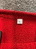 Unbranded 100% Polyester Solid Red Pullover Sweater Size L - photo 7