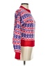 Wednesday's Girl 100% Acrylic Print Red Pullover Sweater Size XXS - photo 4