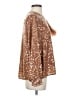 Sachin + Babi Brown Long Sleeve Blouse Size S - photo 4
