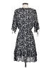 ePretty 100% Rayon Print Black Casual Dress Size S - photo 2