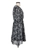 ePretty 100% Rayon Print Black Casual Dress Size S - photo 4