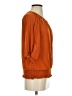 New York Laundry 100% Polyester Orange 3/4 Sleeve Blouse Size S - photo 4