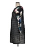 Casa Lee Graphic Gray Casual Dress Size XL - photo 5