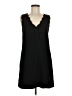 Foxiedox 100% Polyester Solid Black Casual Dress Size M - photo 1