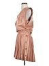 Ramy Brook 100% Polyester Tan Cocktail Dress Size 4 - photo 5