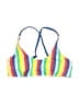 Cupshe Stripes Yellow Swimsuit Top Size XS - photo 1