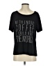 Unbranded Black Short Sleeve T-Shirt Size XS (estimated) - photo 1