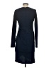 Emploi Solid Blue Casual Dress Size XS - photo 2