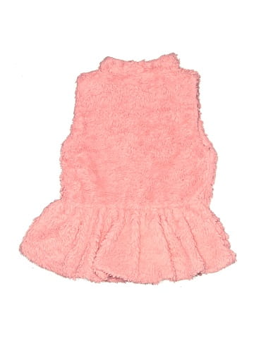 Little Lass Faux Fur Vest (view 2)
