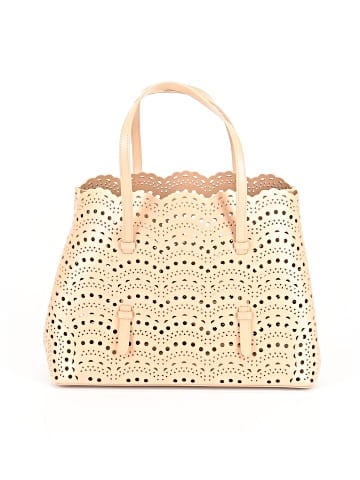 Alaïa Mina 25 Vienne Wave Leather Tote Bag (view 1)