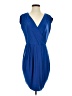 Aqua Solid Blue Cocktail Dress Size S - photo 1