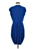 Aqua Solid Blue Cocktail Dress Size S - photo 2