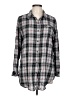 Boston Traders Plaid Gray Long Sleeve Button-Down Shirt Size L - photo 1
