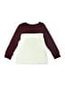 Cat & Jack Color Block Burgundy Sweatshirt Size 3T - photo 1