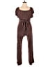 Unbranded Tweed Brown Jumpsuit Size XL - photo 1