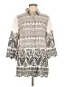 Chico's 100% Cotton Paisley Ivory Kimono Size Med (1) - photo 1