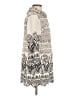 Chico's 100% Cotton Paisley Ivory Kimono Size Med (1) - photo 4