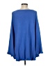 Saachi 100% Acrylic Blue Poncho One size - photo 2