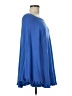 Saachi 100% Acrylic Blue Poncho One size - photo 4