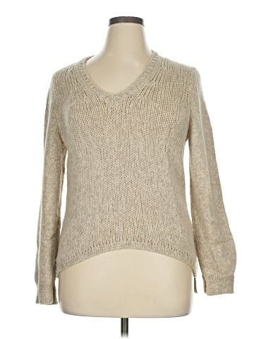 Blue Les Copains Wool Pullover Sweater (view 1)