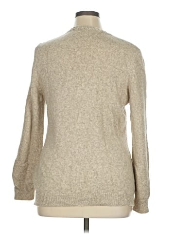 Blue Les Copains Wool Pullover Sweater (view 2)