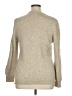 Blue Les Copains Metallic Tan Wool Pullover Sweater Size EU 48 / US 18 - photo 2