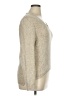 Blue Les Copains Metallic Tan Wool Pullover Sweater Size EU 48 / US 18 - photo 4