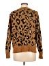 Thyme and Honey Animal Print Brown Pullover Sweater Size M - photo 2