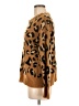 Thyme and Honey Animal Print Brown Pullover Sweater Size M - photo 5