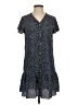 Unbranded 100% Polyester Polka Dots Blue Casual Dress Size S - photo 1