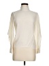 Iris & Ink 100% Silk Ivory Long Sleeve Silk Top Size 6 - photo 1