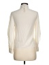 Iris & Ink 100% Silk Ivory Long Sleeve Silk Top Size 6 - photo 2
