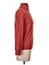 Galeries Lafayette Red Turtleneck Sweater Size Sm (1) - photo 4