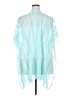 Forgotten Grace 100% Polyester Teal Cardigan Size 1X - photo 2