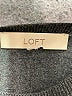 Ann Taylor LOFT Gray Pullover Sweater Size M (estimated) - photo 7