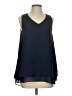 C established 1946 100% Polyester Blue Sleeveless Blouse Size S - photo 1