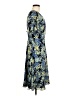 Talbots Print Blue Casual Dress Size 6 - photo 4
