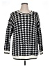 Torrid Houndstooth Black Pullover Sweater Size 1X Plus (1) - photo 1