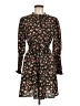 Unbranded Floral Black Casual Dress Size M - photo 1