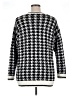 Torrid Houndstooth Black Pullover Sweater Size 1X Plus (1) - photo 2