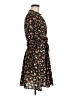 Unbranded Floral Black Casual Dress Size M - photo 4