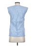 J.Crew Blue Sleeveless Blouse Size 00 - photo 2