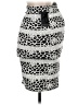 Stork & Babe Animal Print Silver Casual Skirt Size S - photo 2